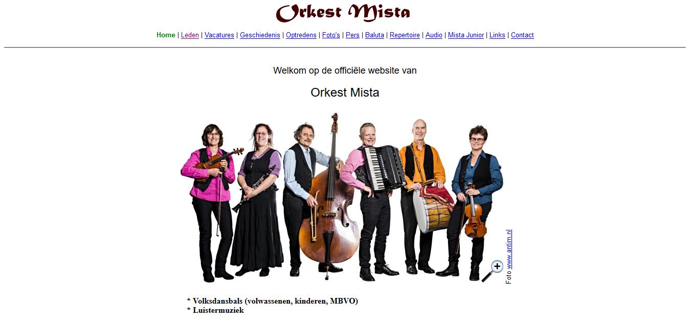 Screenshot 2018 11 28 Orkest Mista Home